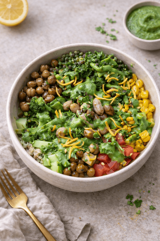 Chana Chaat Salad