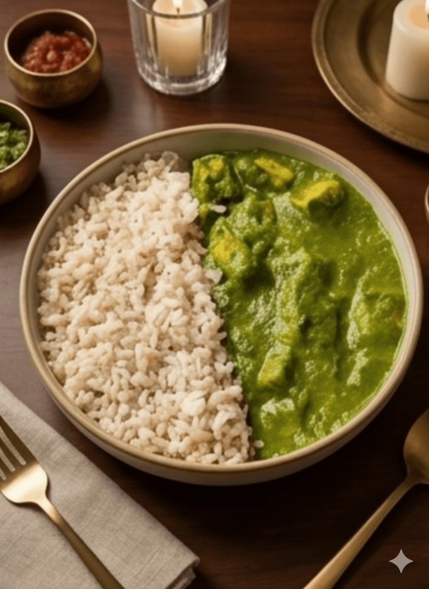 Palak Paneer Bowl