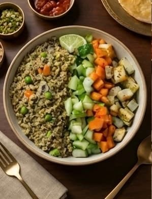 Quinoa Upma Bowl